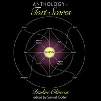 Anthology of Text Scores by Pauline Oliveros (Book)